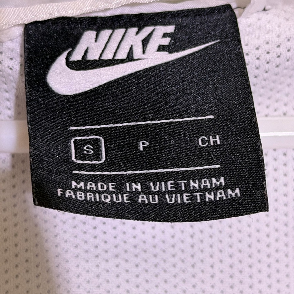 Nike Vintage Windbreaker Jacket for Men - Black, White and Gray Blocks Sz S - Picture 6 of 7